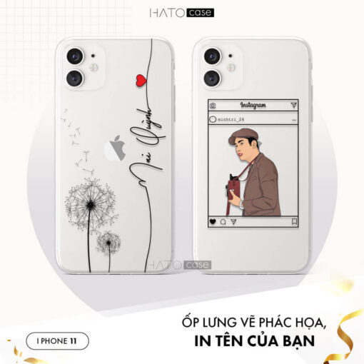 In Ốp Lưng Điện Thoại iPhone 11 Theo Yêu Cầu