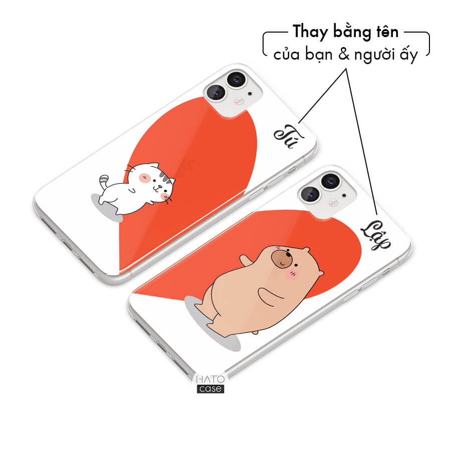 ốp lưng đôi dễ thương