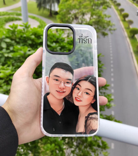 Click to view full screen Ốp Lưng Vẽ Tay Theo Yêu Cầu photo review
