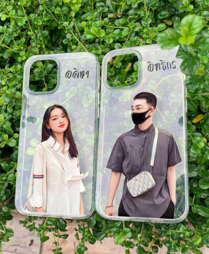 Click to view full screen Ốp Lưng Vẽ Tay Theo Yêu Cầu photo review