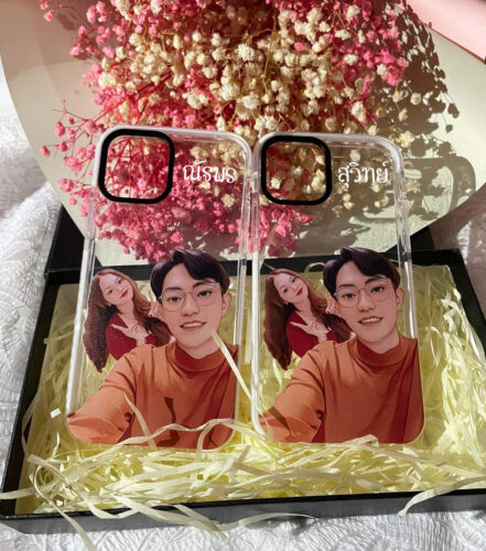 เคสสกรีนรูปวาดการ์ตูน photo review